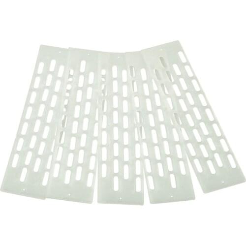 DLKKLB 20 Pcs Beekeeping Tool Anti Escape Bees Queen Plastic Spacer Frame Hive Bee Nest Box Tool Escape Blocker Equipment