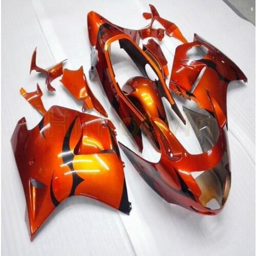 Custom for CBR1100XX 1997 1998 1999 2000 2001 2002 2003 ABS motorcycle Fairing+Botls+Injection mold orange