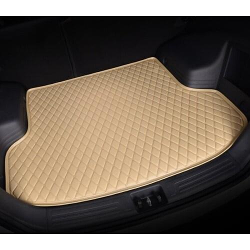 Kalaisike custom car trunk mat for BYD all models FO F3 SURUI SIRUI F6 G3 M6 L3 G5 G6 S6 S7 E6 E5 car styling custom cargo liner