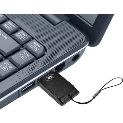 Easy to Carry Mini ISO 7816 Sim USB Memory Card Reader ACR39T-A1