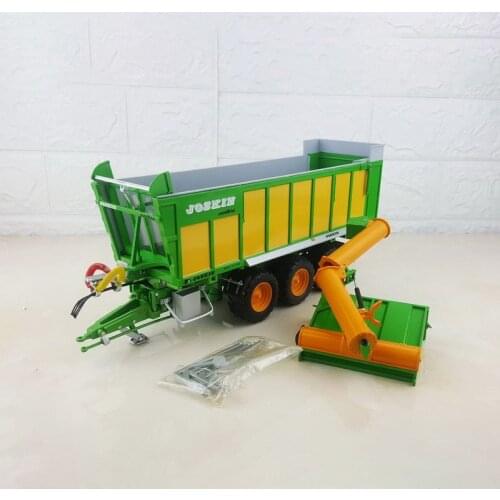 Diecast 1:32 Scale ROS JOSKIN SILOSPACE Forage Tractor Trailer Transport Truck Alloy Engineering Model Cars Static Display