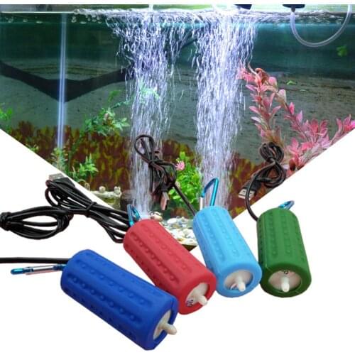Mini Portable USB Aquarium Fish Tank Oxygen Air Pump Mute Energy Save Compressor Aquatic Terrarium Fish Tank Accessories