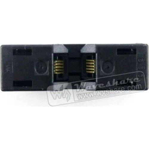 MSOP10 SSOP10 TSSOP10 656-0102211 Wells IC Test Burn-In Socket Programming Adapter 3mm Width 0.65mm Pitch