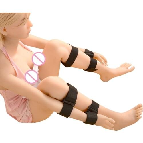 SM Erotic Handcuffs/Ankle Couples Flirtation Bondage Bandage Nylon Tools Couple Adult Sex Toys