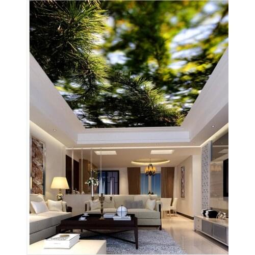 Papel parede mural wallpaper Custom 3d mural wallpaper forest Landscape wallpaper murals