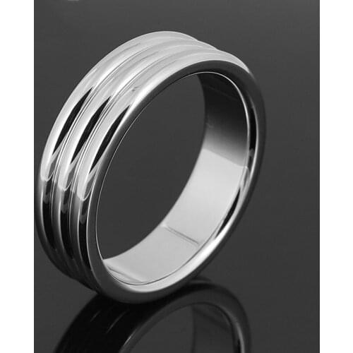 New stainless steel delay cockring erection ring metal penis rings pleasure penisring chastity adult sex toys for men cock