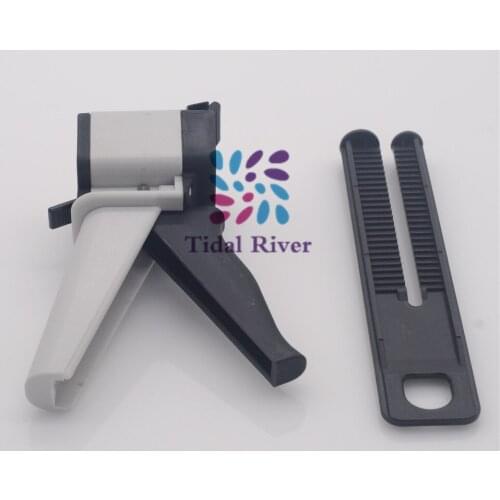 2/Pcs (1:1 & 4:1) Ratio Dentist Impression Material Mixing Dispenser Gun For Dental Lab Tools