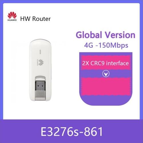 Unlocked Huawei E3276s-861 LTE FDD2600 TDD1900/2300/2600Mhz(4g Bands 38/39/40 Band 7) HSPA+ 900/2100Mhz Wireless USB Modem