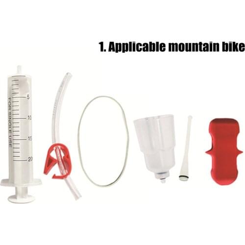 Universal MTB Bike Oiling Tool Brake System Hydraulic Brake Exhaust Kit Mineral Oil Brake Funnel Group Road Bicycle Repair Tool
