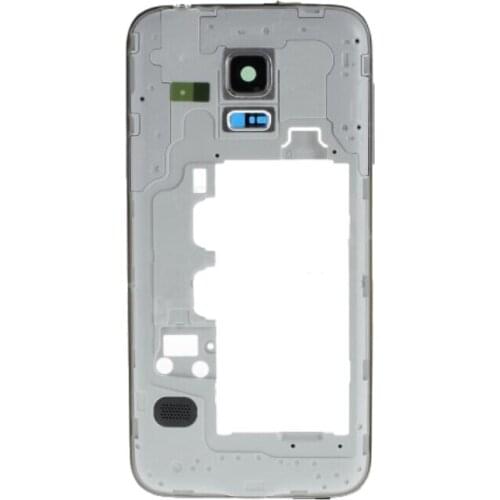 5pcs/lot Rear Housing Back Plate Replacement for Samsung Galaxy S5 Mini G800F - Silver
