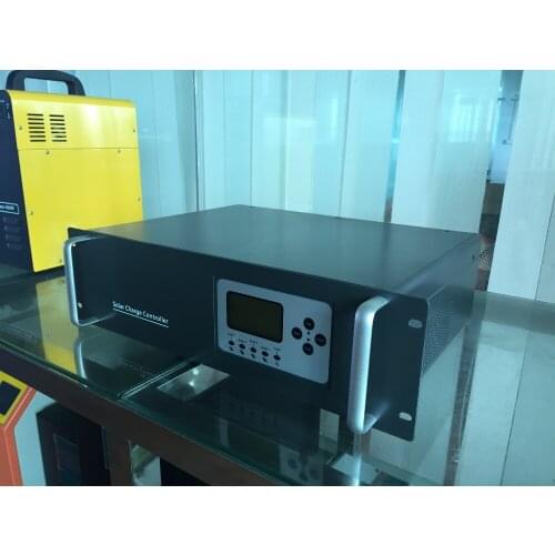 Rack Type 100A 192V 220V 240V 384V High voltage PV cells panel Solar battery charger 100Amps PWM solar Battery Regulator charger