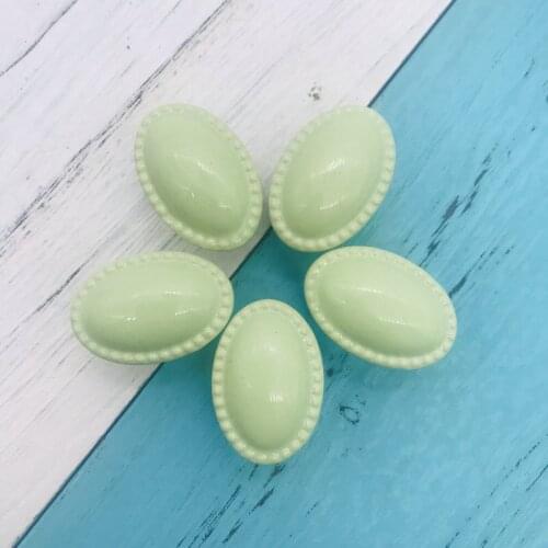 Green Oval shape Knobs Ceramic Drawer Knob Pulls Kids Dresser Handle Pull Kitchen Cabinet Door Knob Children room funiture decor