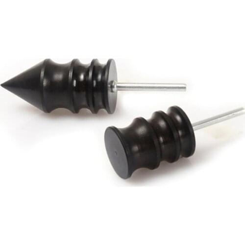 1pcs Flat/Pointed Head Leather Tool Edge Electric Polishing Slicker Leathers Craft DIY Tools