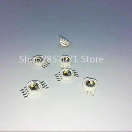 10pcs 3W RGB RGBW Red Green Blue White 8 pin LED Dioded Blub Chip Light Lamp Part