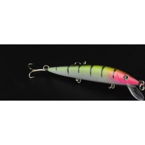 10pcs/lot MI079-9 bait full on shipping freight wholesale Minnow fishing fishing night fishing bait