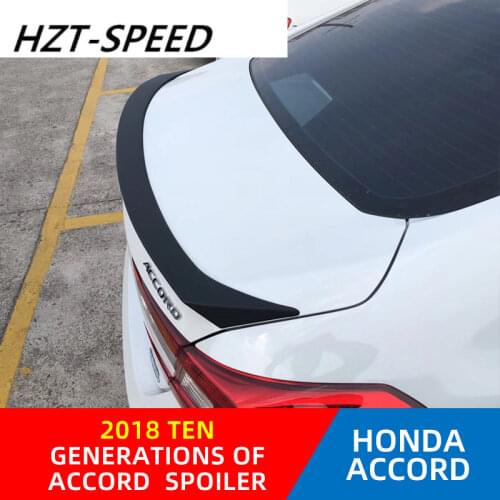 2018 For HONDA Tenth Generation ACCORD Modified Rear Spoiler No Punching Rear Spoiler for HONDA