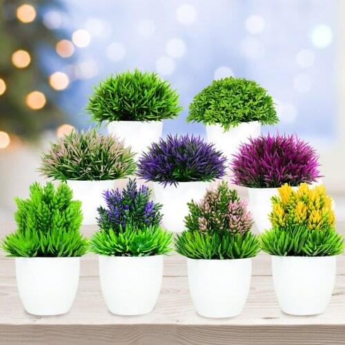 2021 New Decorative Artificial Plants Home Ornaments Home Garden Decoration Ornaments Artificial Plants For Garden Fern Plant