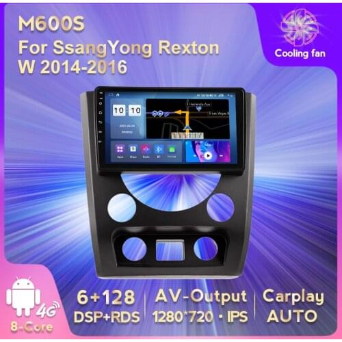 MEKEDE Car Radio Multimedia Video Player Navigation GPS for SsangYong Rexton Y290 III 3 2012-2017 Android No 2din 2 Din Dvd WIFI