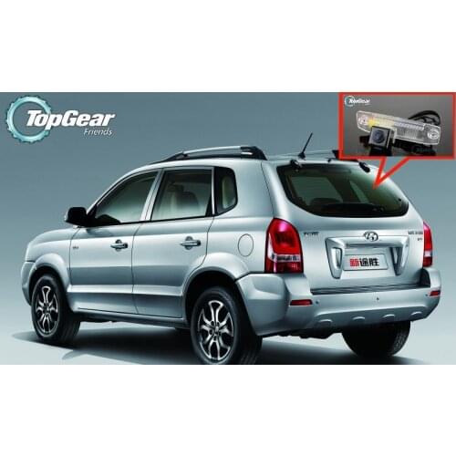 Car Camera For Hyundai Tucson / JM 2004~2010 High Quality Rear View Back Up Camera For Top Gear Fans Use | CCD + RCA