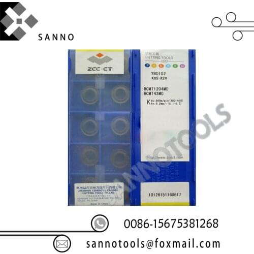 Free shipping! Inexpensive and hot sale turning tools 10pcs/lots YBD102 RCMT1204MO cnc carbide turning inserts