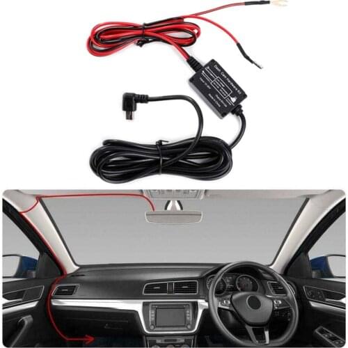 12V-24V Universal HardWire Fuse Box Car Recorder Dash Cam Hard Wire Kit With Micro USB Connector