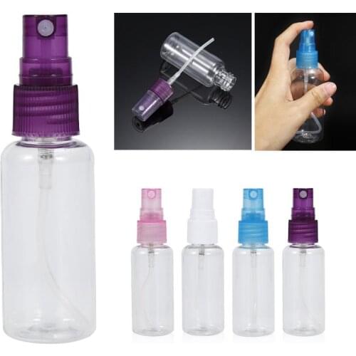 2pcs Split Bottle Travel Empty Container Makeup liquid Atomizer Sample Bottles Clear Small Miniature Empty Spray Shampoo