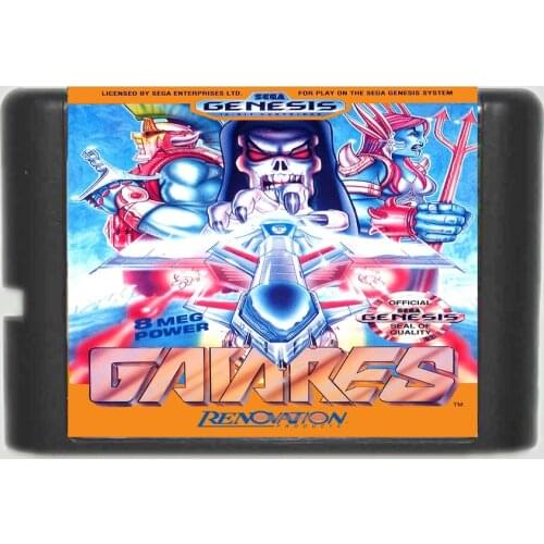 Gaiares 16 bit MD Game Card For Sega Mega Drive For Genesis