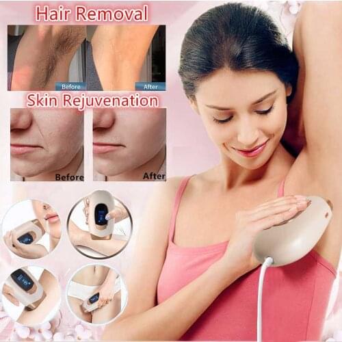 IPL Laser Epilator With Skin Rejuvenation 6 Gears Permanent Laser Hair Removal Device For Women Whole Body Painless Hair Remover