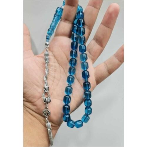 Islamic Tasbih Muslim Rosary Beads 33 Prayer Rosary For Men Bracelet For Men Accessory amber oltu amber stone Handmade Turkey