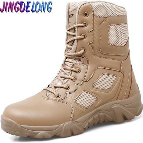 Classic Mens Boots Outdoor Waterproof Mens Army Boots Special Forces Combat Boots Brand Mens Combat Boots Botas Militares