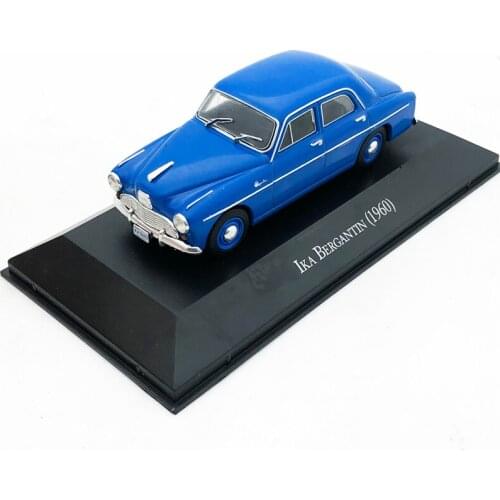 IXO 1:43 For IKA BERGANTIN 1960 Diecast Model Car Model Blue Toys kids Gifts Metal,Plastic,Rubber