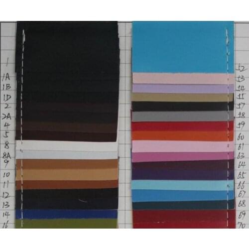 PVC factory wholesale knitted bottom synthetic PVC leather fabric