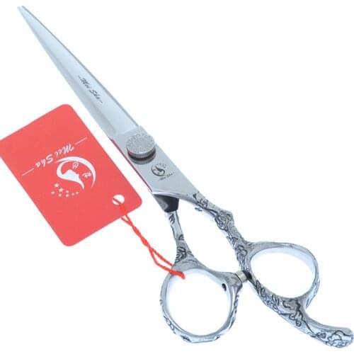 7.0" Meisha Barber Hairdressing Cutting Scissors Japanese Steel Salon Shears Big Hair Cut Shears Pets Grooming Scissors A0141A