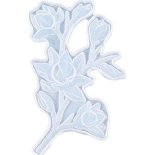 DIY Crystal Epoxy Mold a Variety of Creative Good-Looking Imitation Flower Branches Set Jewelry Silicone Mold