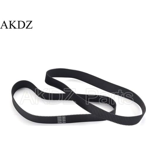 S2M Synchronous Timing belt Pitch length 354 width 6mm/9mm Teeth 177 Rubber closed S2M timing belt