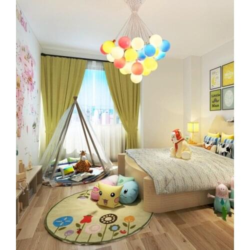 Nordic glass ball iron chandeliers ceiling chandelier lighting modern led chandelier lustres lamparas de techo luzes de teto