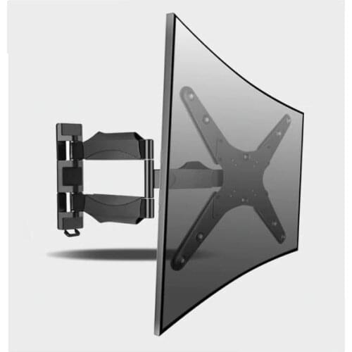 180 Degree Swivel Foldable and Retractable 23-50 inch TV Wall Mount LCD Bracket Max.Load 45kgs Max.VESA 400X400mm