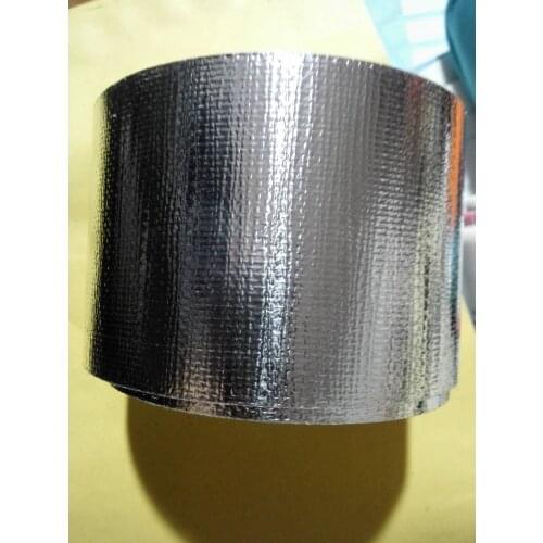 Fiberglass Cloth Flame Retardant Aluminum Foil Tape Floor Heating Tape Floor Heating Material Wide X8cm LongX25M