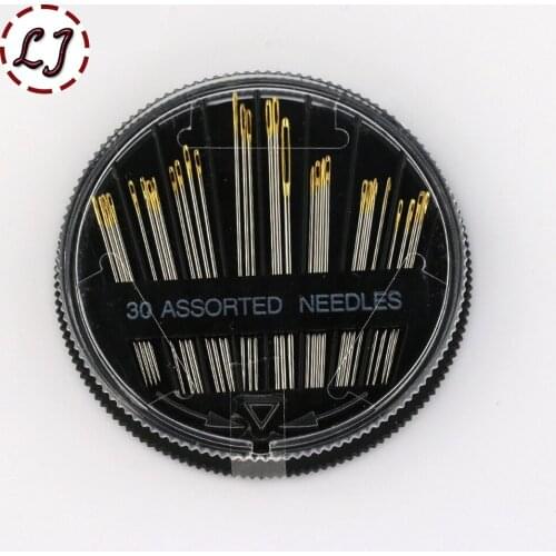 High quality Embroidery Mending Craft Quilt Sew Case 30PCS Assorted Hand Sewing Needles home DIY accessories