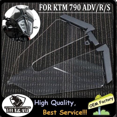 Acrylic Headlight Protection Guard Cover For 790 Adventure R S 790 ADV S R 2019-2021 Head Light Headlamp Grill Cover Motorcycle