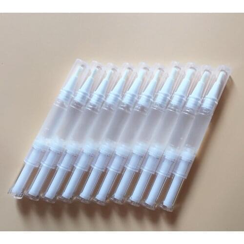 Free fast shipping (50 pieces/lot )Popular Carbamide peroxide teeth whitening brush gel pen brush white teeth pen