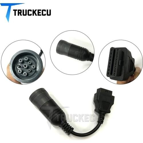 9 pin cable 88890302 vocom 88890300 diagnostic 9 pin cable truck diagnostic tool