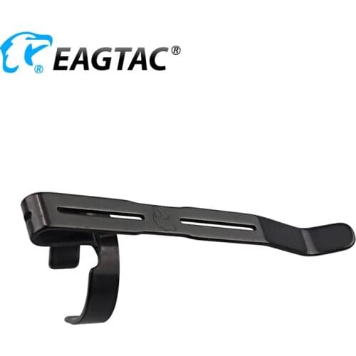EAGTAC Stainless Steel Pocket Clip Titanium Coated for LED Flashlight SKU3773