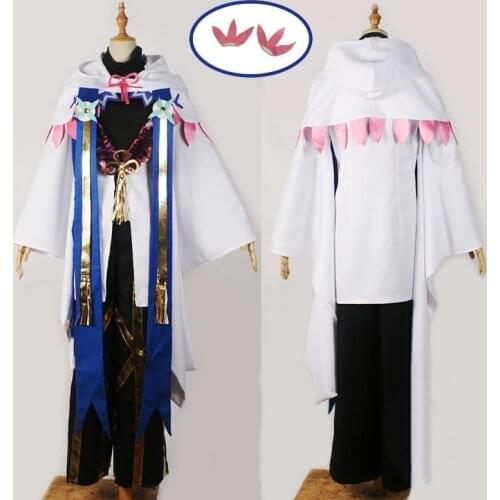 Fate Grand Order Merlin Kimono Cosplay Costume Full Set Halloween Costumes For Adult
