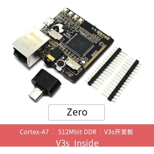 Micro USB Lichee Pi Zero Allwinner V3S ARM Cortex-A7 Core CPU Linux Development Control Board 512Mbit DDR2 Integrated DIY Kits