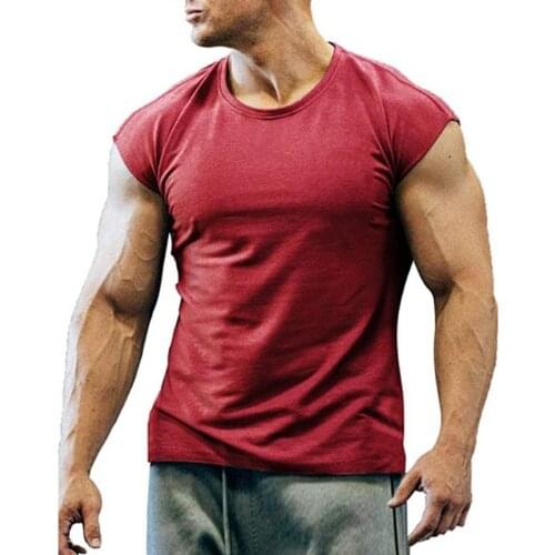 Brand New Plain Tank Top Men Bodybuilding singlet Gyms Stringer Sleeveless Shirt Blank Fitness Clothing Sportwear Muscle Vest