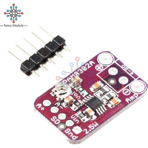 PAM8302 2.5W Class D Single Channel Audio Amplifier Board Amp Module