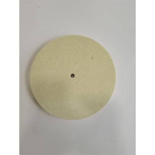 8inch 200mm *25mmx10mm Wool Felt Polishing Buffing Wheel Jade Metal Mirror Surface Finish Bench Grinder Tool