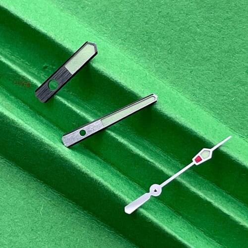 Top Brand Watch Steel Needles for Seiko Watch Strong C3 Luminous Pointer Suit for SKX007/SBDX001/SBDC001 Watch Parts Replacement