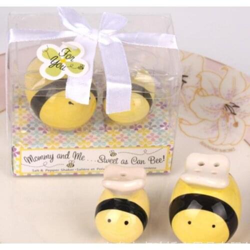 Wedding Gift Wedding Supplies European honeybee Pot salt and pepper shaker